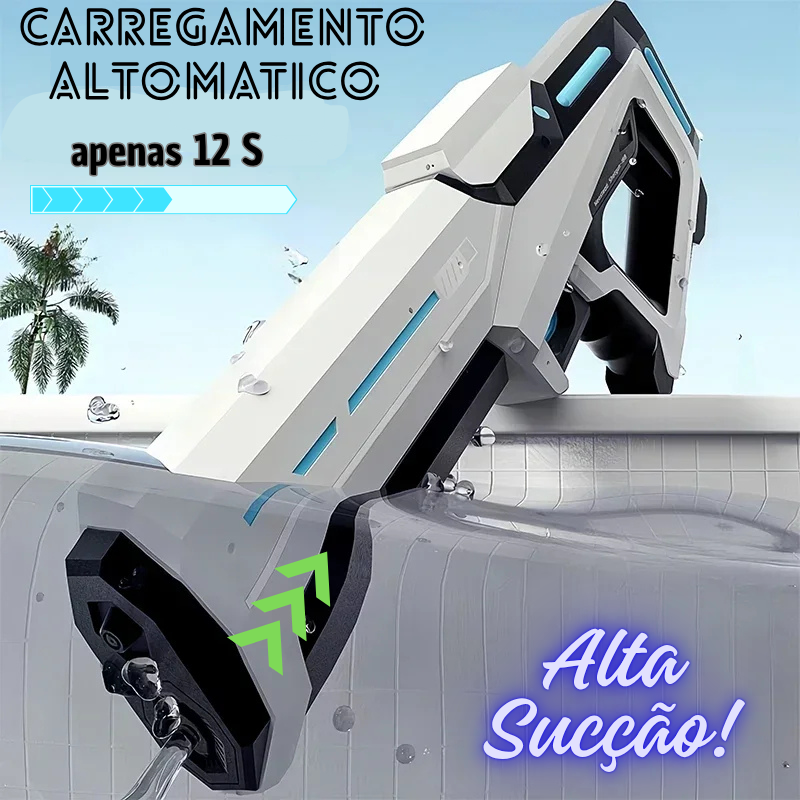 Pistola de Água Elétrica Super Potente para crianças e adultos