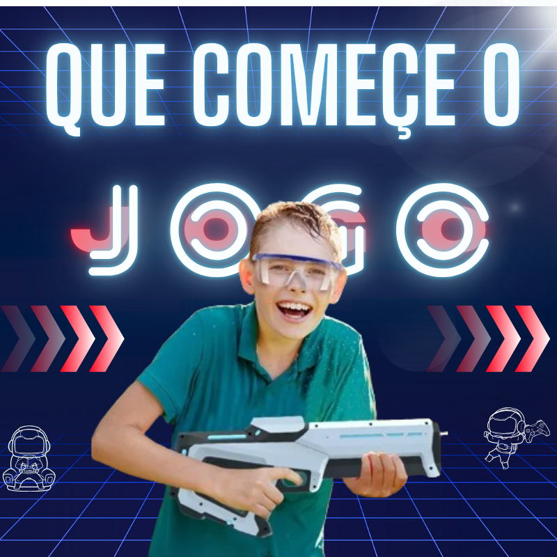 Pistola de Água Elétrica Super Potente para crianças e adultos