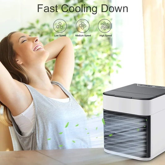Mini portable air conditioning USB para casa