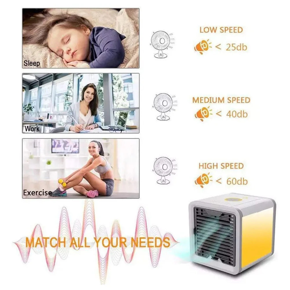 Mini portable air conditioning USB para casa