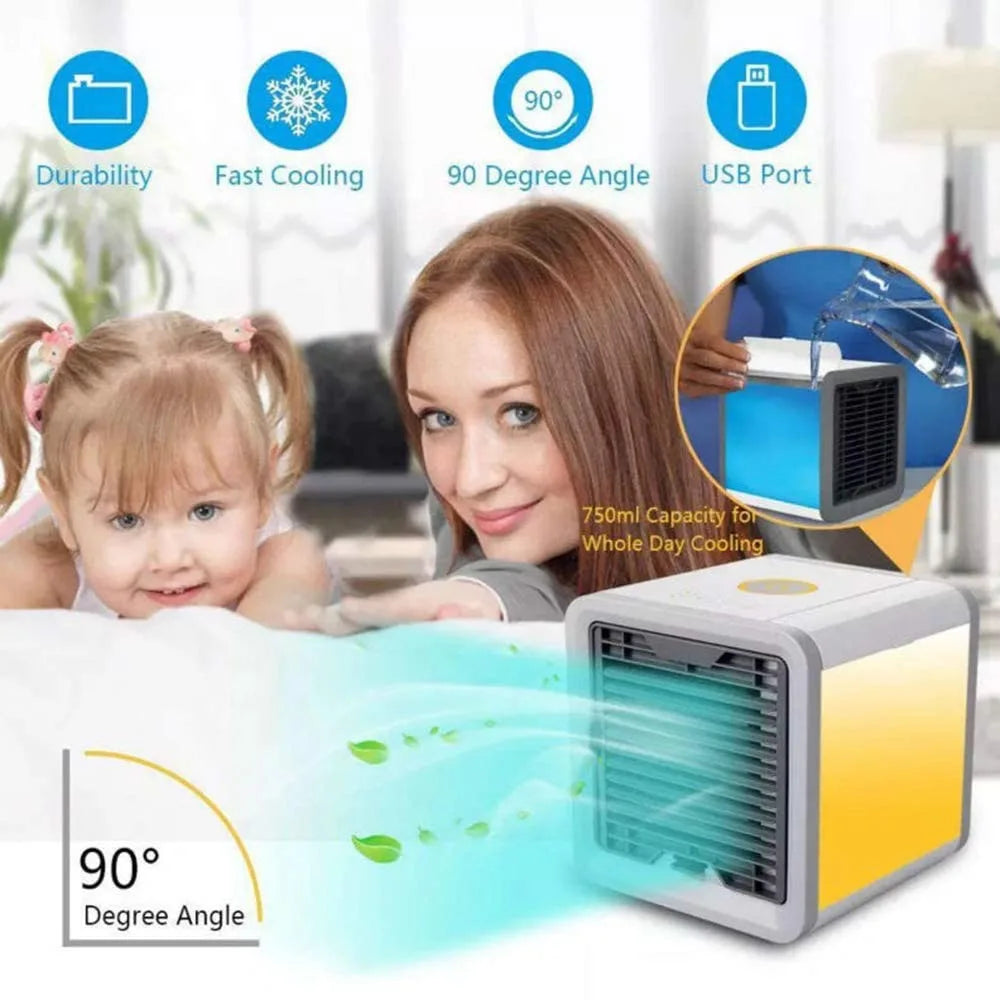 Mini portable air conditioning USB para casa