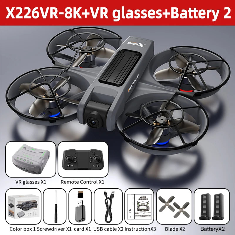Xiaomi Mijia Mini Drone X226/X226VR Drones 4K Professional Remote Control Helicopter Plane RC Dron Quadcopter Toys Gift for Kids