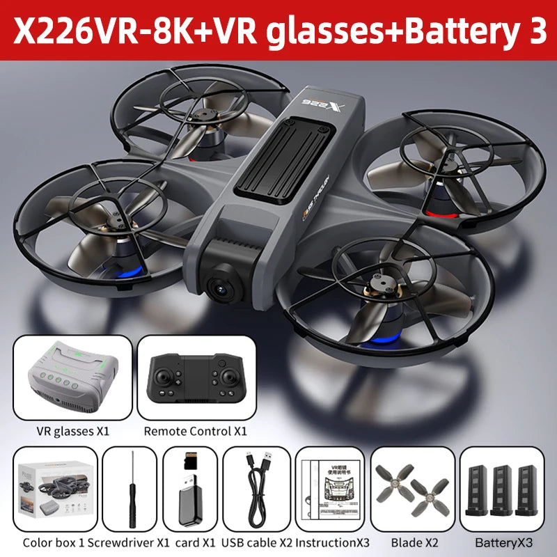 Xiaomi Mijia Mini Drone X226/X226VR Drones 4K Professional Remote Control Helicopter Plane RC Dron Quadcopter Toys Gift for Kids