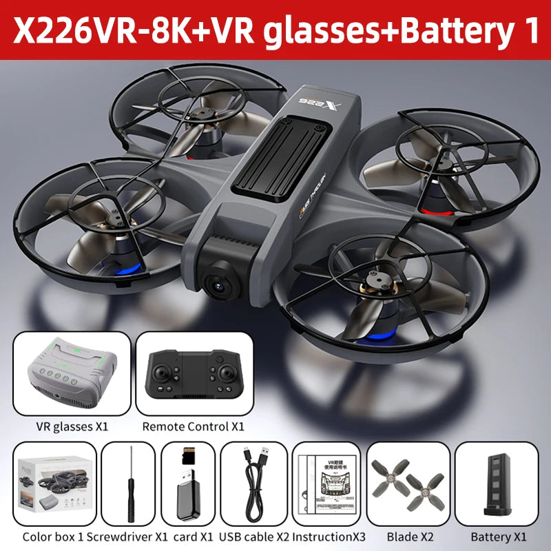 Xiaomi Mijia Mini Drone X226/X226VR Drones 4K Professional Remote Control Helicopter Plane RC Dron Quadcopter Toys Gift for Kids
