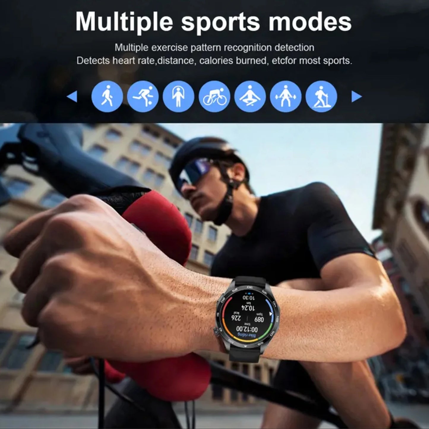 Novo relógio inteligente GT4 Pro MAX 2025, homem e mulher, ecrã HD 360*360, GPS NFC, bússola, ritmo cardíaco, desportos ao ar livre, IP68