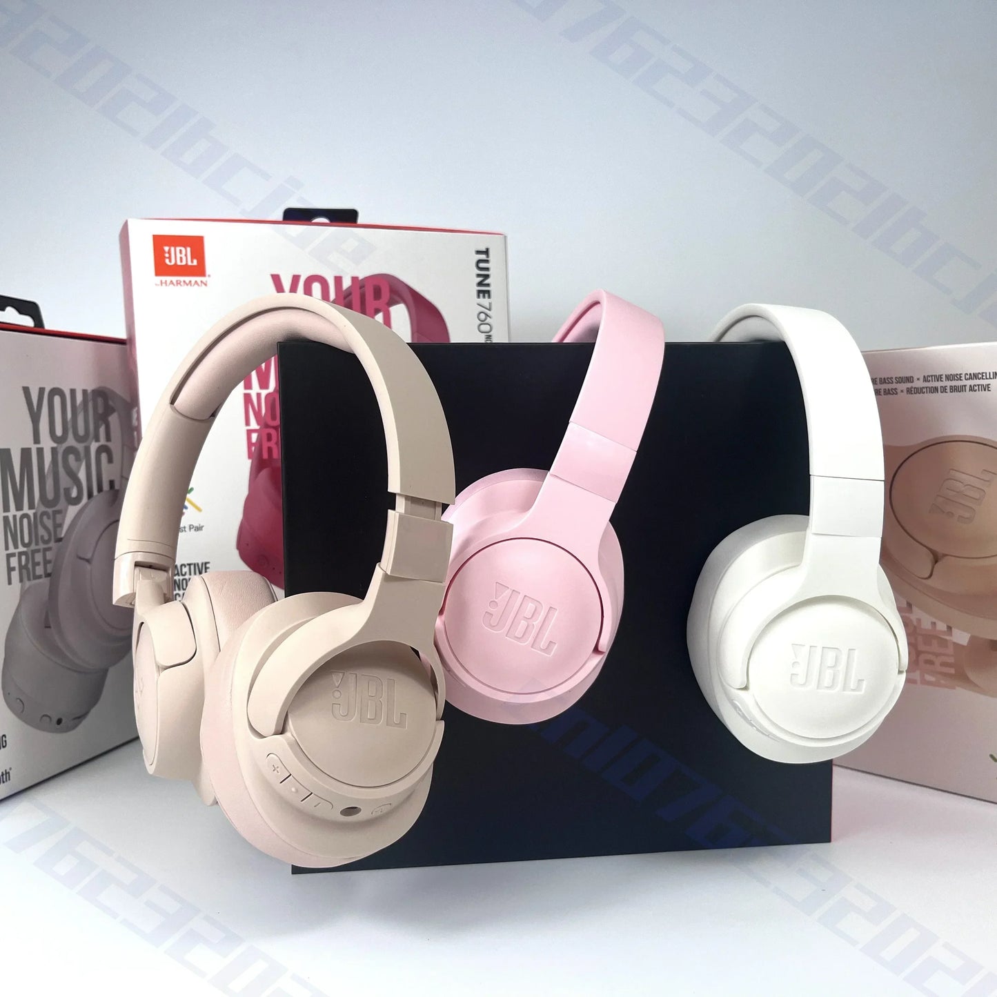 Original JBL Tune 760NC Foldable Over-Ear Wireless Headphones with Active Noise Cancellation JBL T760NC sports headset