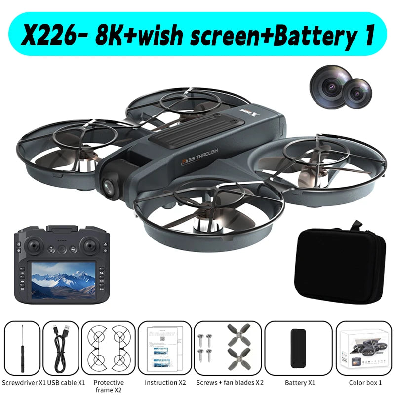 Xiaomi Mijia Mini Drone X226/X226VR Drones 4K Professional Remote Control Helicopter Plane RC Dron Quadcopter Toys Gift for Kids