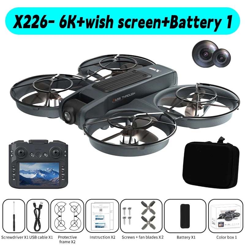Xiaomi Mijia Mini Drone X226/X226VR Drones 4K Professional Remote Control Helicopter Plane RC Dron Quadcopter Toys Gift for Kids