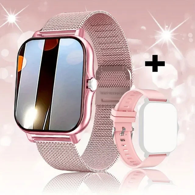Smartwatch com Chamadas Bluetooth e Monitor de Saúde – Estilo e Funcionalidade no Seu Pulso