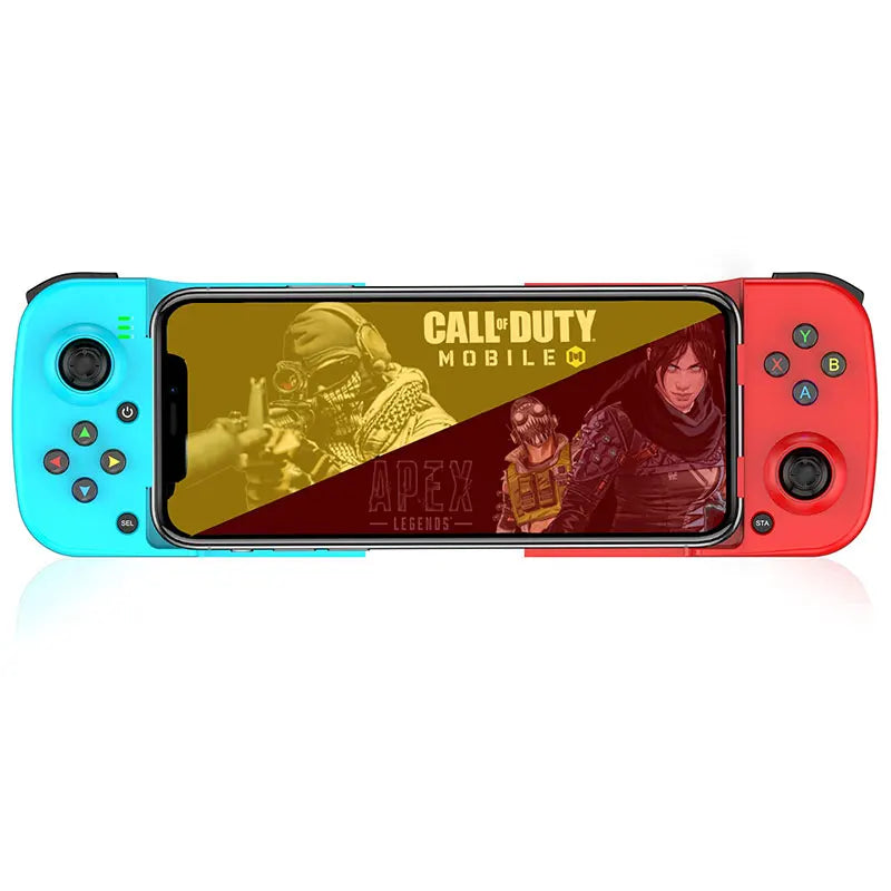 Comando de telemóvel para iPhone/Android/Steam, comando sem fios para jogos, comando Bluetooth, joystick com cabo elástico para PC