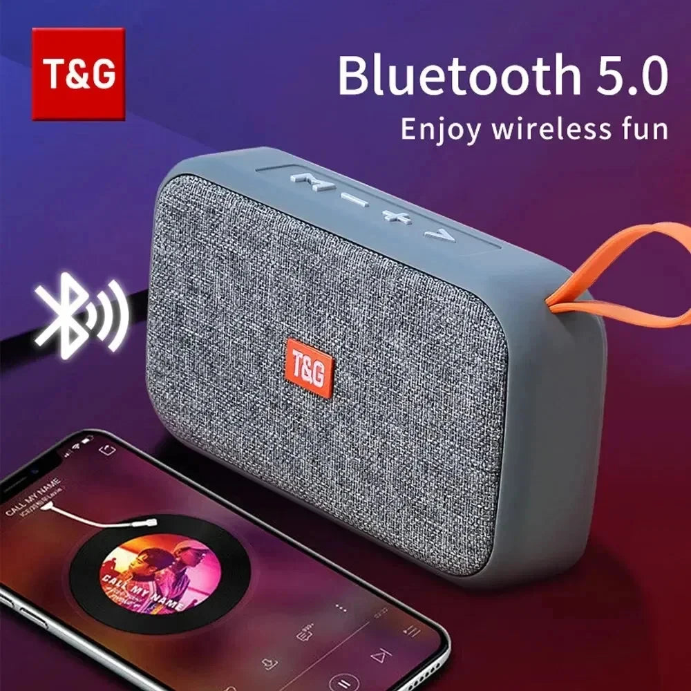 Outdoor Portable Wireless Stereo Speaker Large Volume Small Subwoofer TWS Stereo Subwoofer Rod Hands-Free Call/FM/U disk