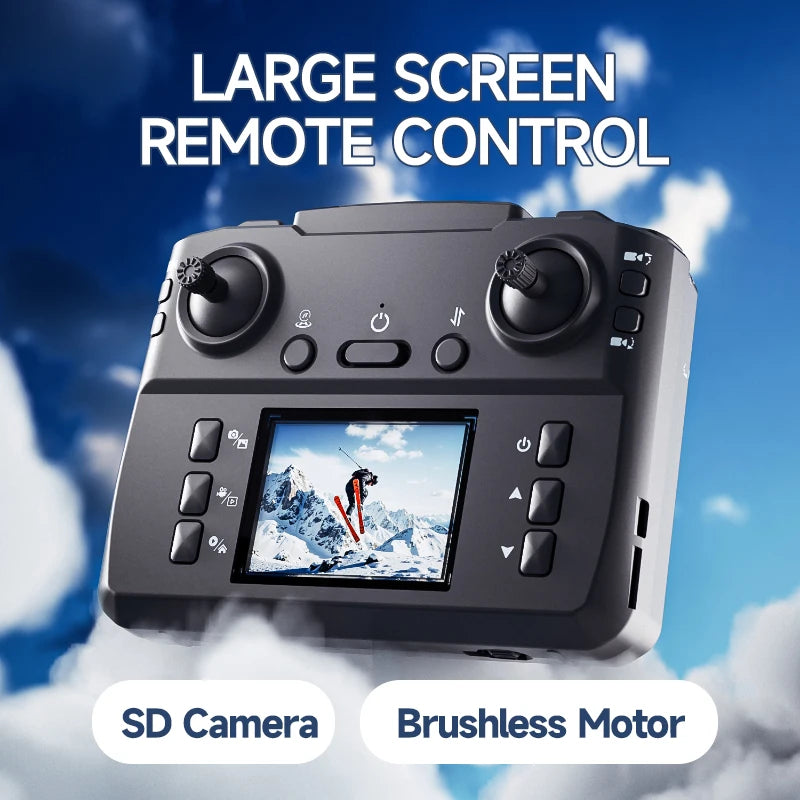 M2 Drone Remote Control Aircraft Toys 8K HD Dual-Camera Brushless Motor Optical Flow Positioning Intelligent Obstacle Avoidance