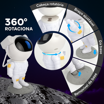Projetor de luz astro  Astronauta Galaxy Star