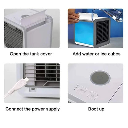 Mini portable air conditioning USB para casa