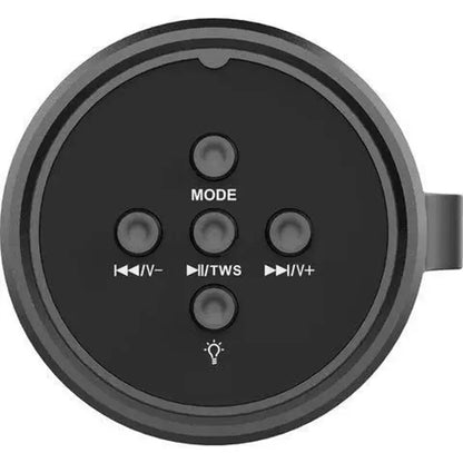 Coluna de som portátil Bluetooth com espetáculo de luzes LED coloridas