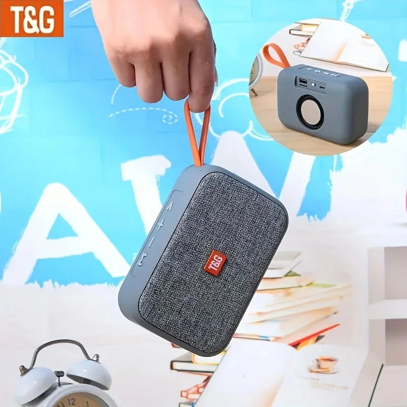 Outdoor Portable Wireless Stereo Speaker Large Volume Small Subwoofer TWS Stereo Subwoofer Rod Hands-Free Call/FM/U disk