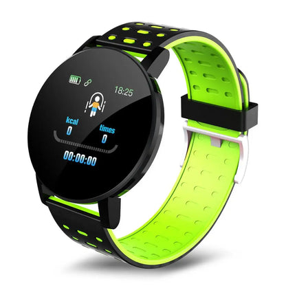 Smartwatch 119S – Monitorização de Saúde e Estilo no Seu Pulso