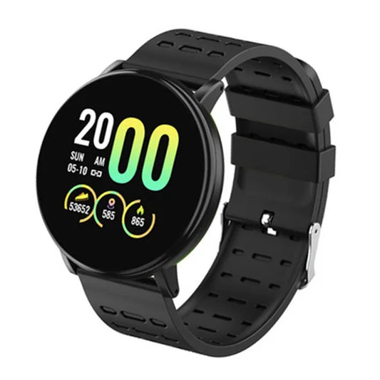 Smartwatch 119S – Monitorização de Saúde e Estilo no Seu Pulso
