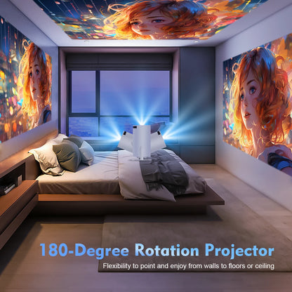 Magcubic Projector HY300 Pro 4K Android 11 Home Cinema Outdoor Projetor