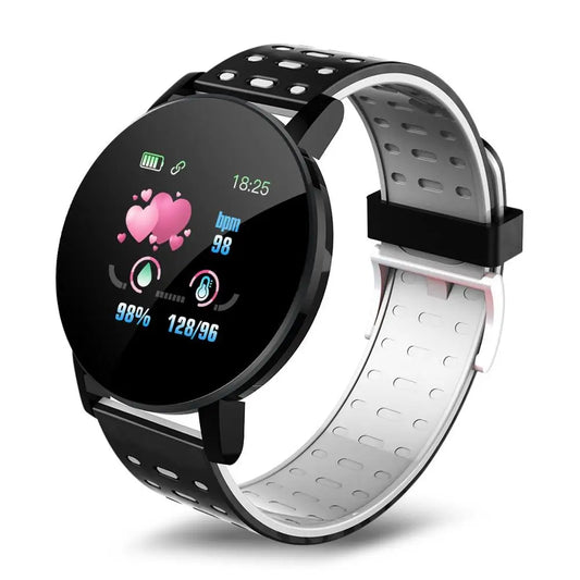 Smartwatch 119S – Monitorização de Saúde e Estilo no Seu Pulso