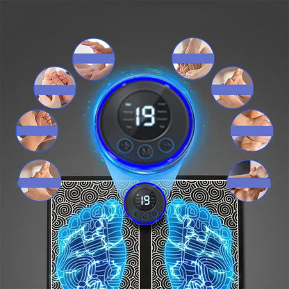 Massageador Portátil Dobrável – Relaxamento Instantâneo em Qualquer Lugar!