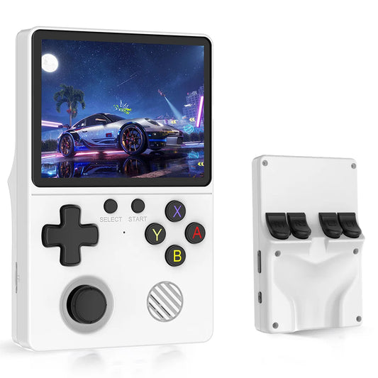 GB350 Handheld Game Player 3.5 Inch IPS Screen Portable Retro Video Game Console Built-in 20000+ Games for PS1/GBA/SFC