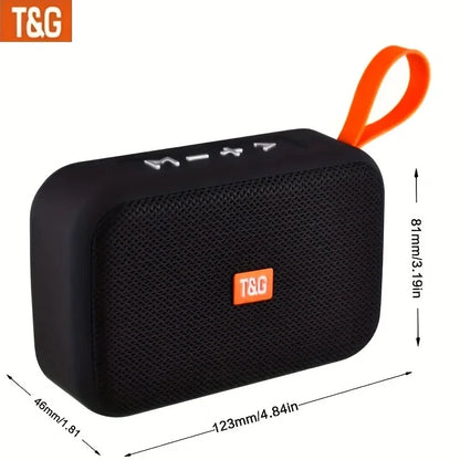 Outdoor Portable Wireless Stereo Speaker Large Volume Small Subwoofer TWS Stereo Subwoofer Rod Hands-Free Call/FM/U disk