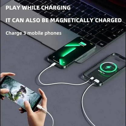 Xiaomi Power Bank Magnético 100 000 mAh – Carregamento Sem Fio 22,5 W Magsafe