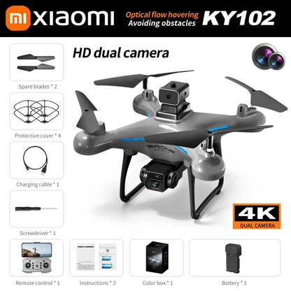 Xiaomi KY102 Drone 8K Aerial HD Professional Beauty filters Dual Camera Brushless Motor Obstacle Avoidance Optical Flow Drone