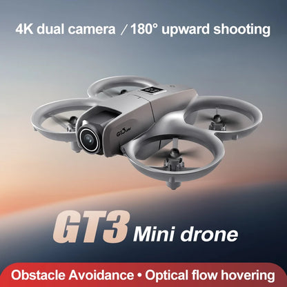 NOVO Drone GT3 Original 8K WIFI GPS Fotografia Aérea Profissional HD Comando Remoto Aeronave HD Câmara Dupla Quadricóptero Brinquedos UAV