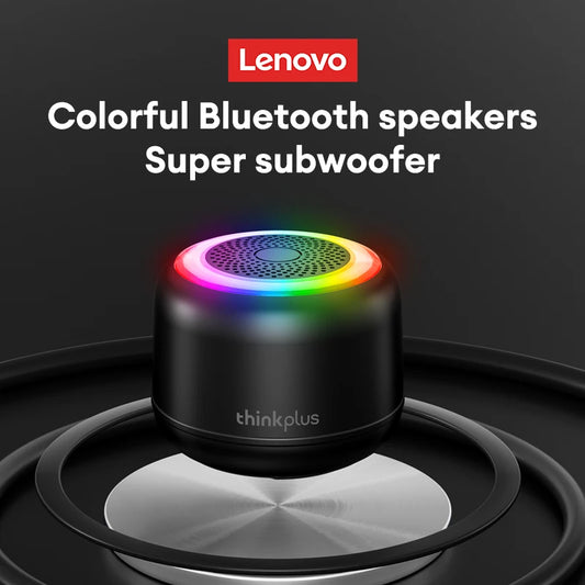 Lenovo K14 Pro RBG original, colunas portáteis Hi-Fi Bluetooth V5. 4 TWS, som surround vibratório, subwoofer, colunas para exteriores