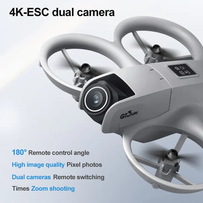 NOVO Drone GT3 Original 8K WIFI GPS Fotografia Aérea Profissional HD Comando Remoto Aeronave HD Câmara Dupla Quadricóptero Brinquedos UAV