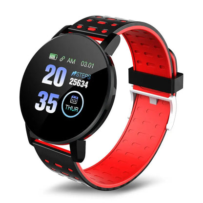 Smartwatch 119S – Monitorização de Saúde e Estilo no Seu Pulso