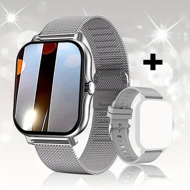 Smartwatch com Chamadas Bluetooth e Monitor de Saúde – Estilo e Funcionalidade no Seu Pulso