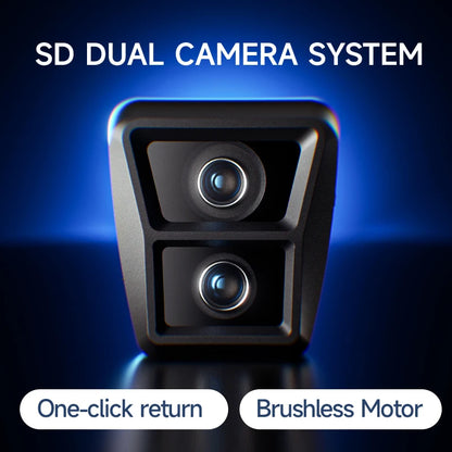 M2 Drone Remote Control Aircraft Toys 8K HD Dual-Camera Brushless Motor Optical Flow Positioning Intelligent Obstacle Avoidance