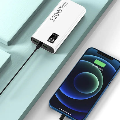 Xiaomi 120W High Capacity Power Bank 50000mAh Fast Charging Powerbank Portable Battery Charger.