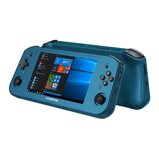 ANBERNIC Win600 PC Games Handheld AMD 3020e/3050e Ecrã IPS de 5,94 polegadas Consola de videojogos para escritório Windows 10 WiFi5 Portátil de bolso