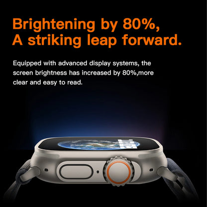 Relógio Inteligente T10 Ultra Atende Chamadas Desportivo Fitness Rastreador Mostrador Personalizado Smartwatch Masculino Feminino Presente para Apple Phone PK IWO 27 X8 T500