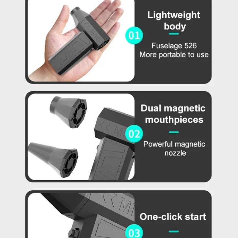 Soprador de Ar Xiaomi 200000RPM – Potência Máxima para Limpeza Profunda.