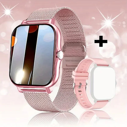 Smartwatch com Chamadas Bluetooth e Monitor de Saúde – Estilo e Funcionalidade no Seu Pulso