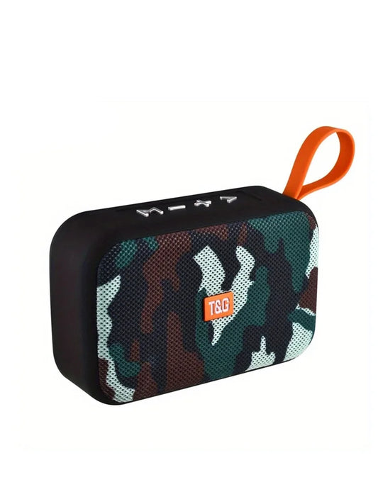 Outdoor Portable Wireless Stereo Speaker Large Volume Small Subwoofer TWS Stereo Subwoofer Rod Hands-Free Call/FM/U disk