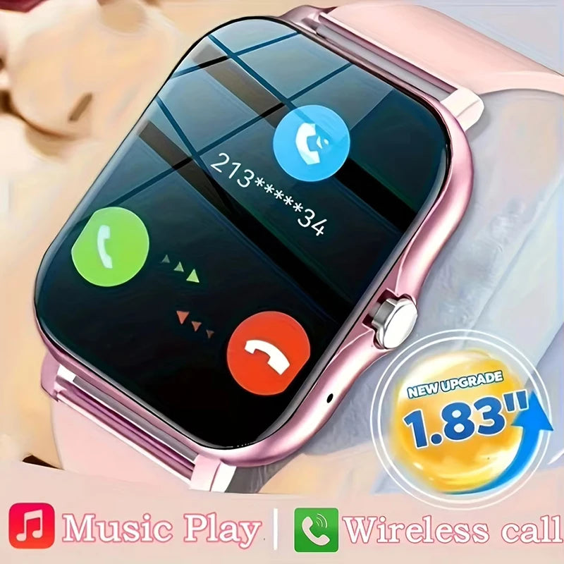 Smartwatch com Chamadas Bluetooth e Monitor de Saúde – Estilo e Funcionalidade no Seu Pulso