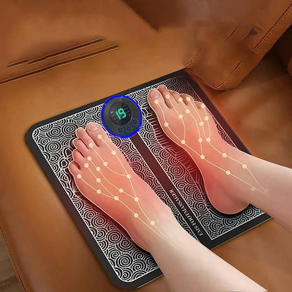 Massageador Portátil Dobrável – Relaxamento Instantâneo em Qualquer Lugar!