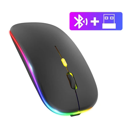 Teclado Bluetooth Sem Fio com Mouse