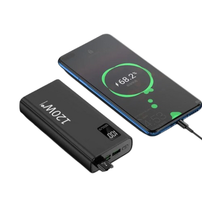 Xiaomi 120W High Capacity Power Bank 50000mAh Fast Charging Powerbank Portable Battery Charger.